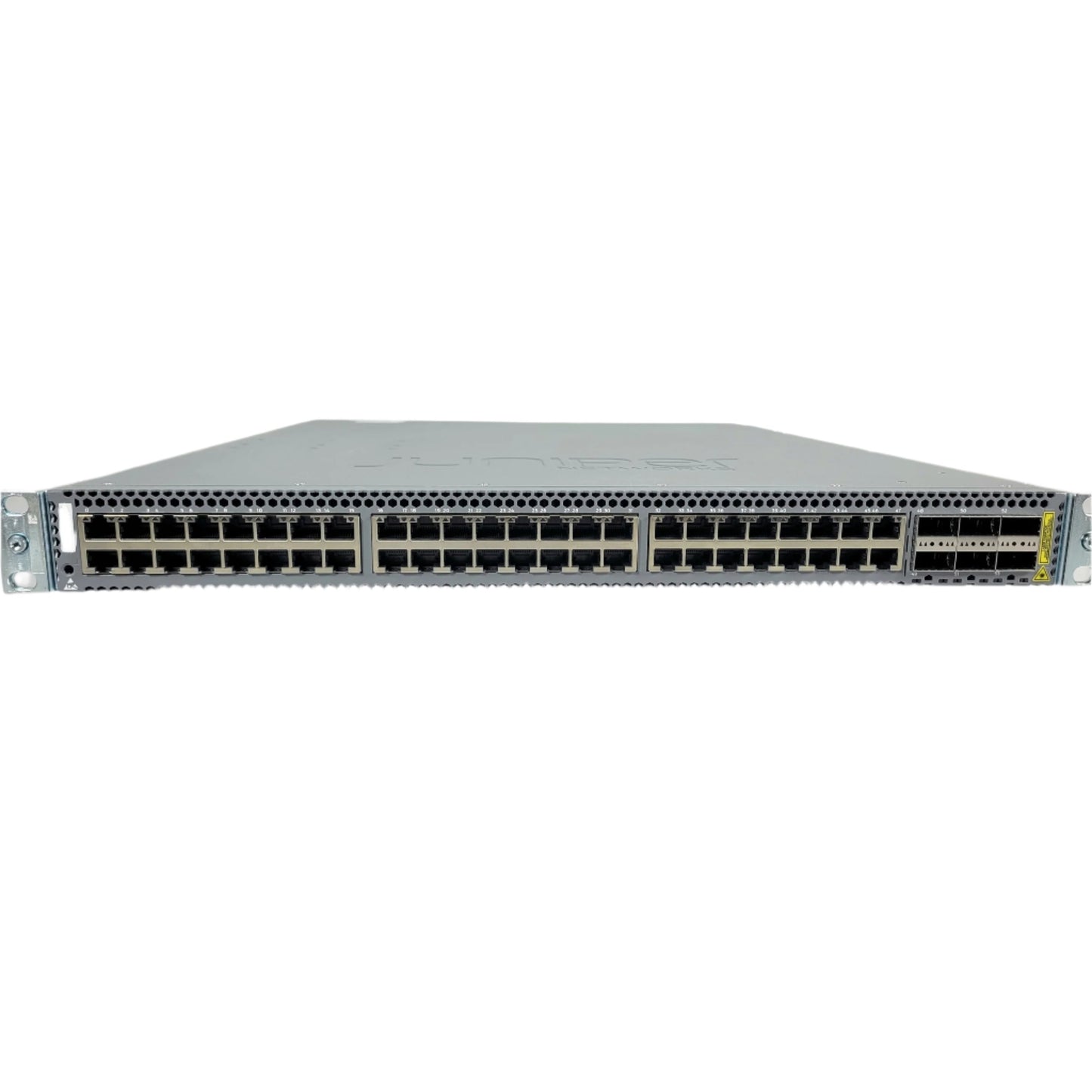 Juniper QFX5100-48T-AFI 48x 100M/1G/10G RJ-45 ports, 6 QSFP+ (Used - Good)