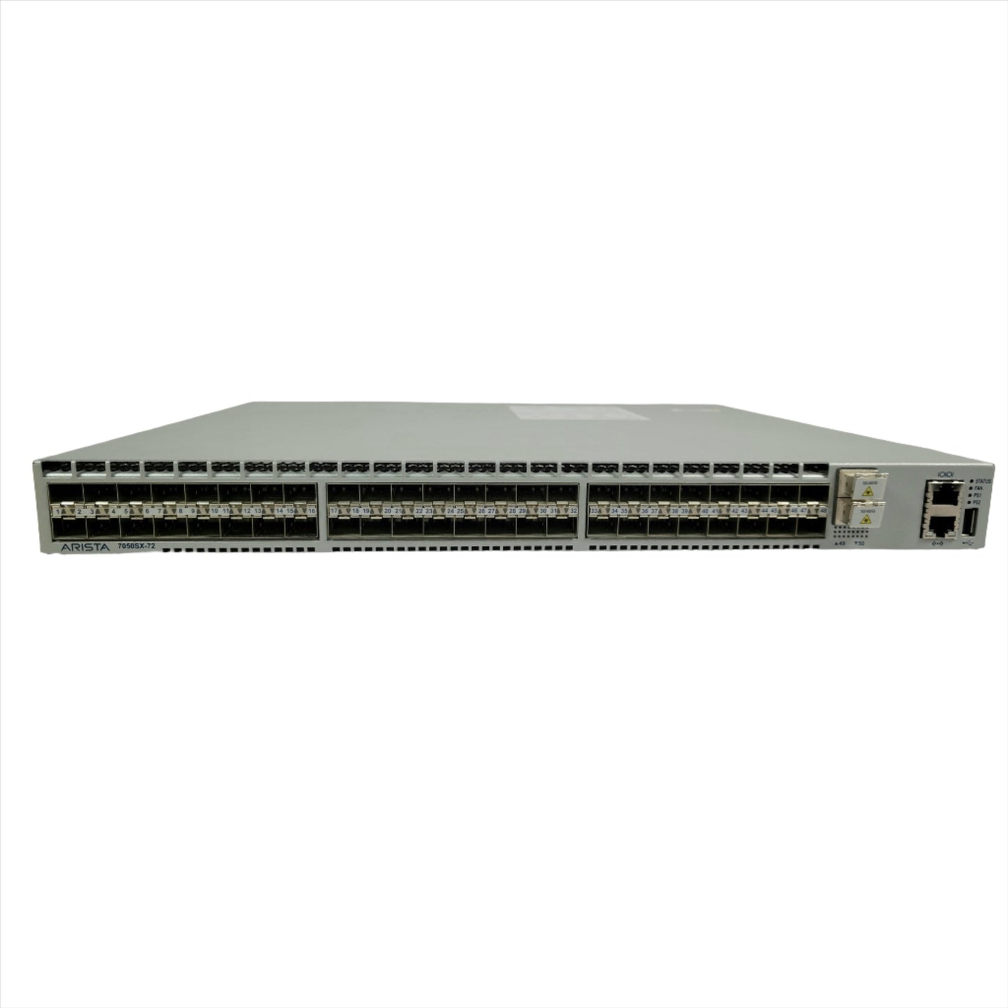 Arista DCS-7050SX-72-F, 48x 10GB & 6x 40GB(2x MXP) switch (Used - Good)