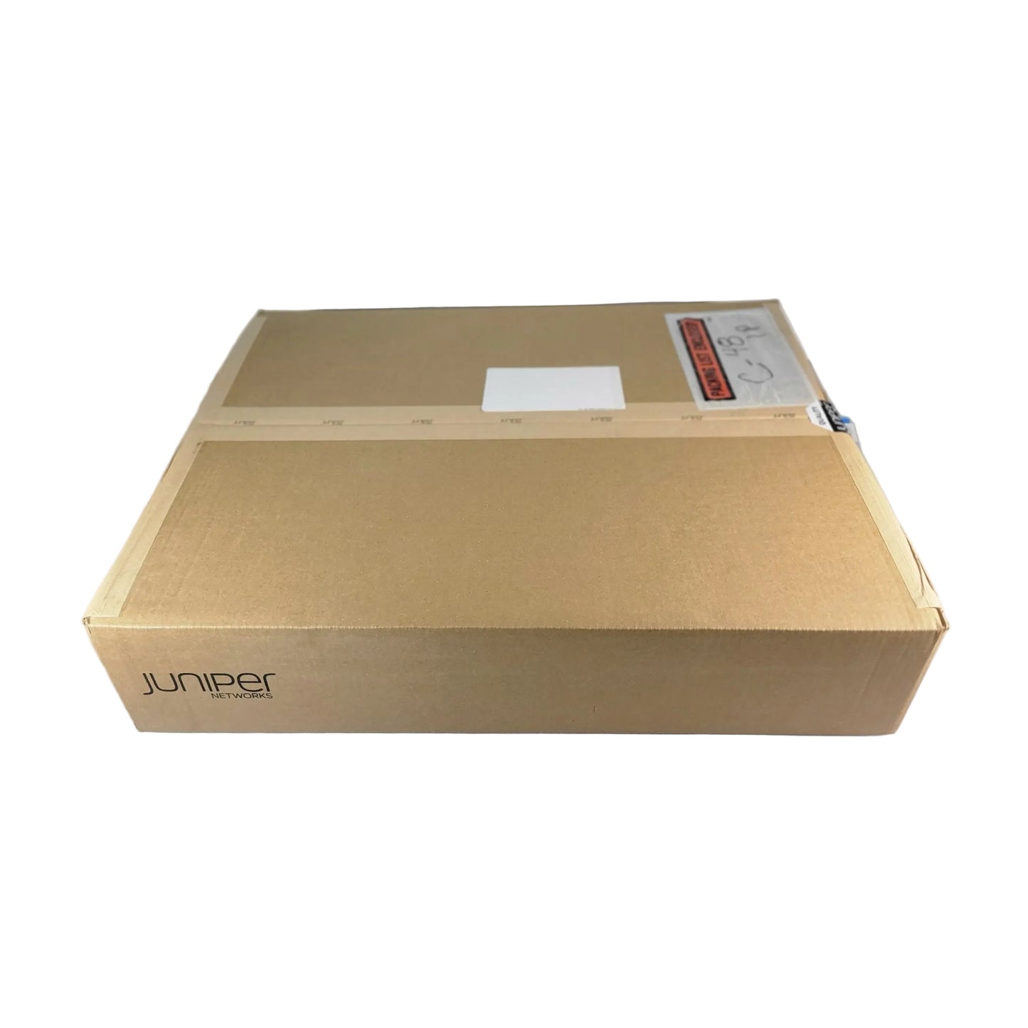 Juniper 24x 10GbaseX switch with 2x 100G uplink ports.