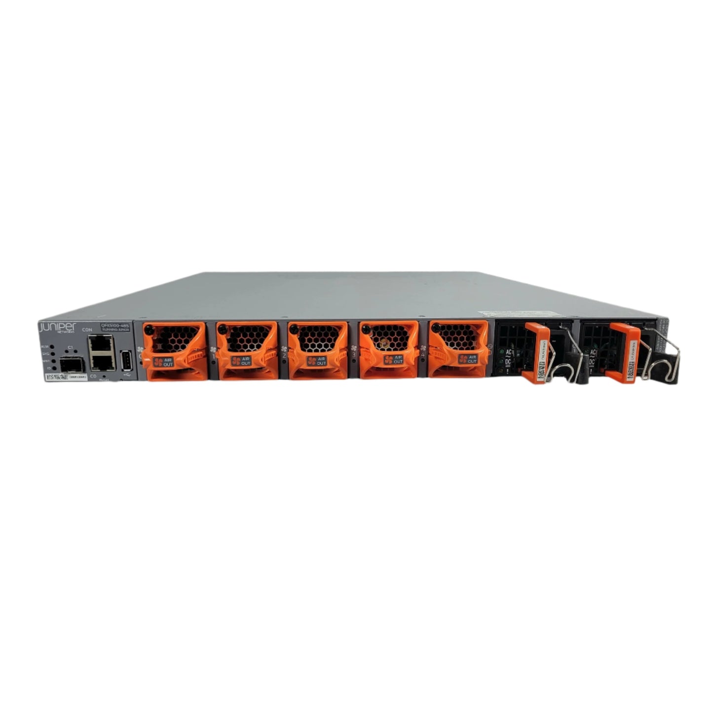 Juniper QFX5100-48S-AFO, 48x SFP+/SFP ports, 6x QSFP+ ports (Used - Good)