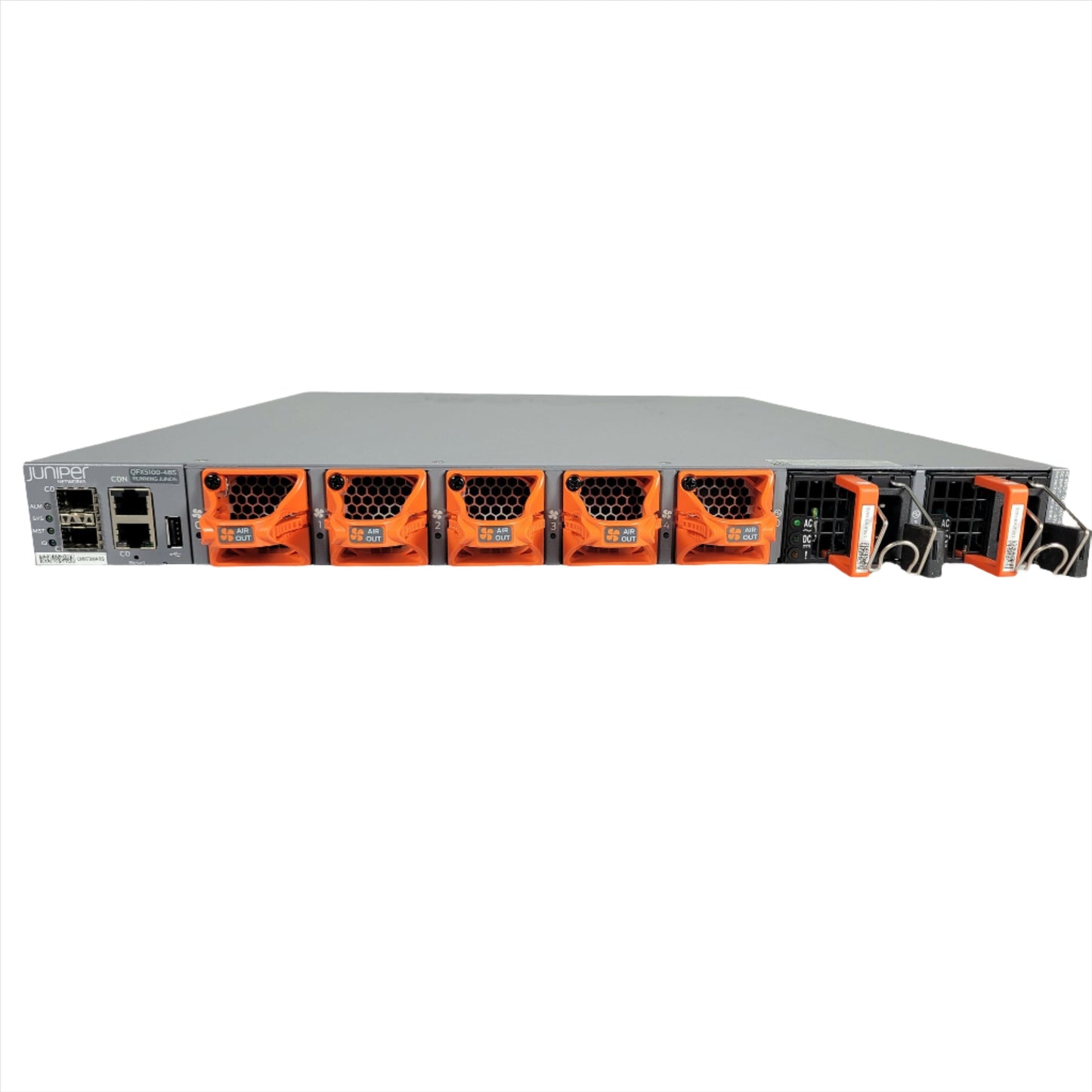 Juniper QFX5100-48S-3AFO, 48x SFP+/SFP ports, 6 QSFP+ switch (Used - Good)