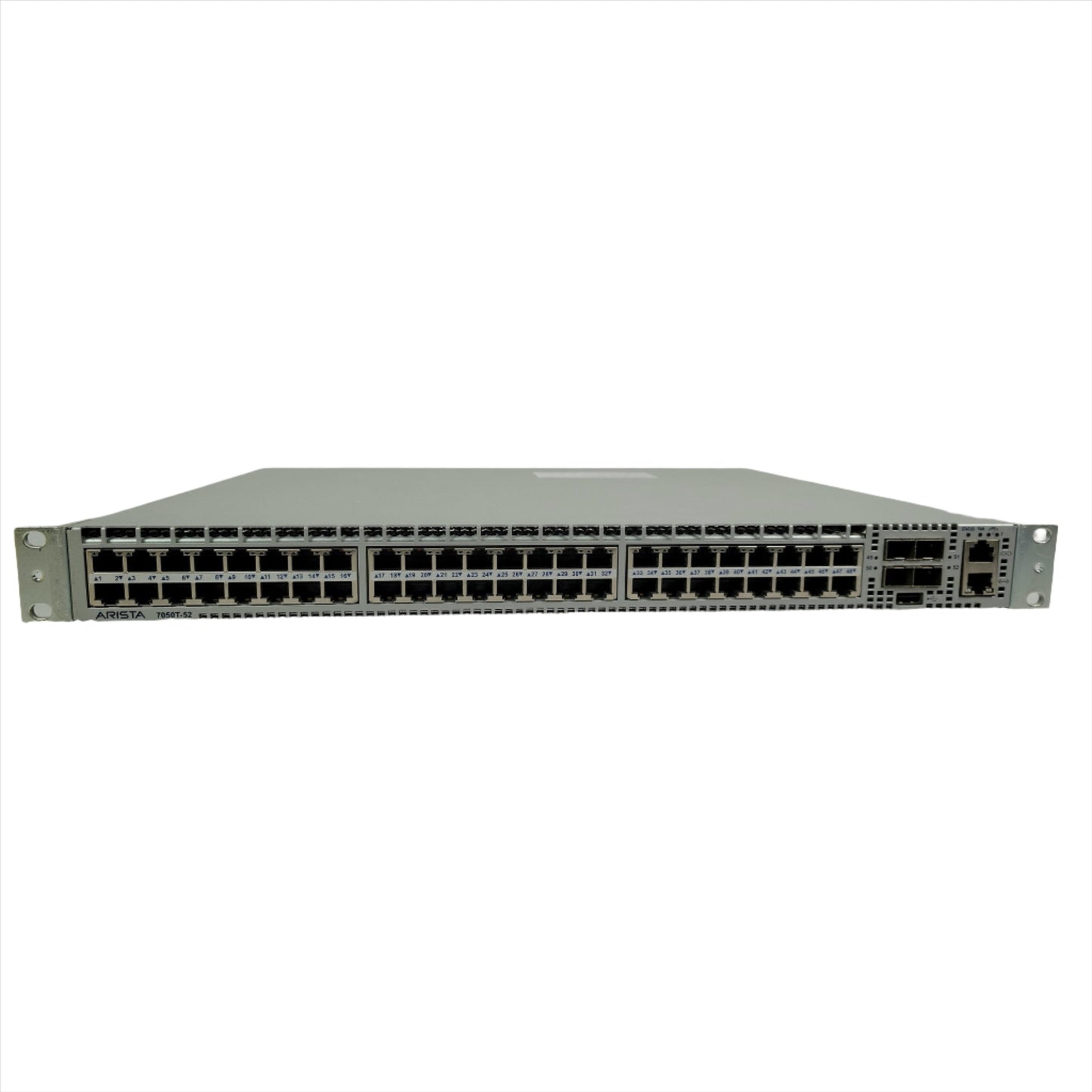 Arista DCS-7050T-52 48xRJ451/10GBASE-T & 4xSFP+ switch chassis only (Used - Good)