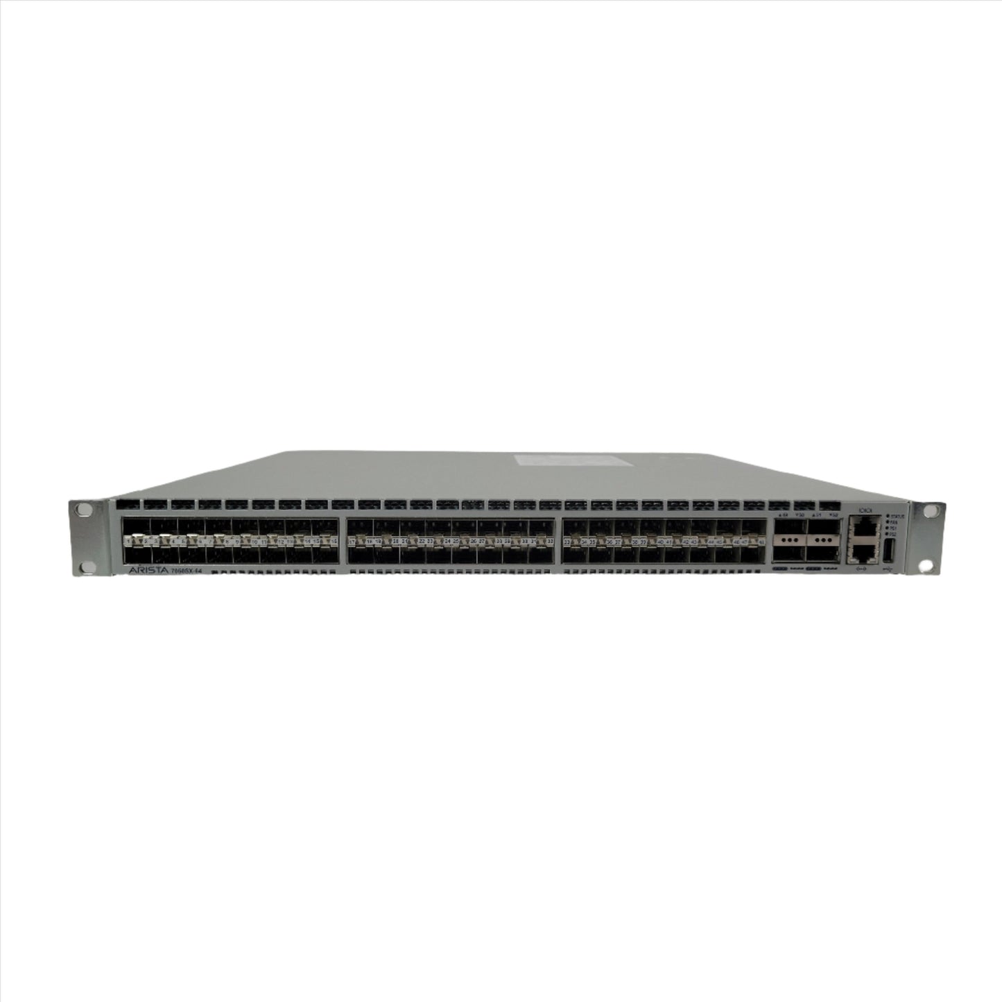 Arista DCS-7050SX-64-F, 48x10GbE (SFP+) & 4xQSFP+ switch (Used - Good)