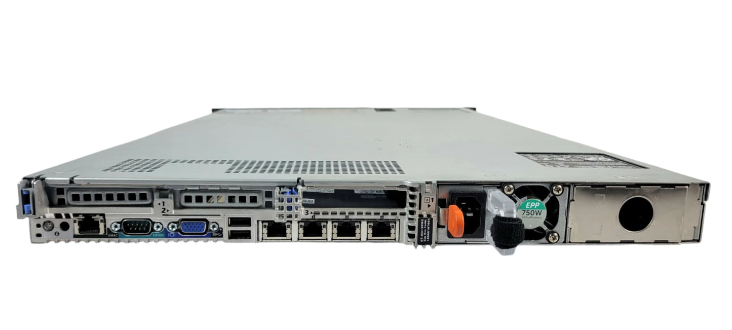 Dell Poweredge R630 Intel Xeon E5-2630 v3 @2.40GHz 128GB PERC H730 1U No HDD