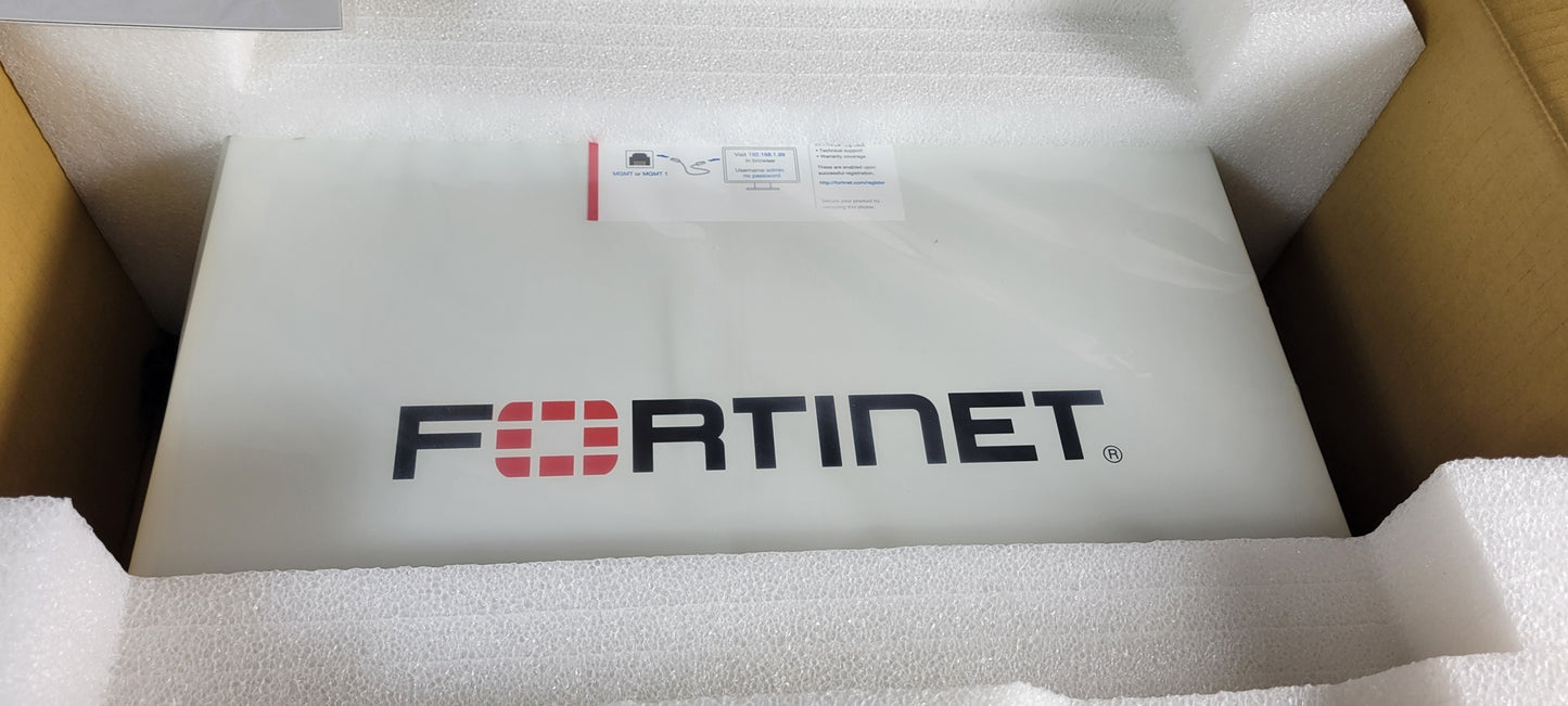 FORTINET FG-1101E - 2x 40GE QSFP+, 4x 25GE SFP28 Slots FortiGate 1101E