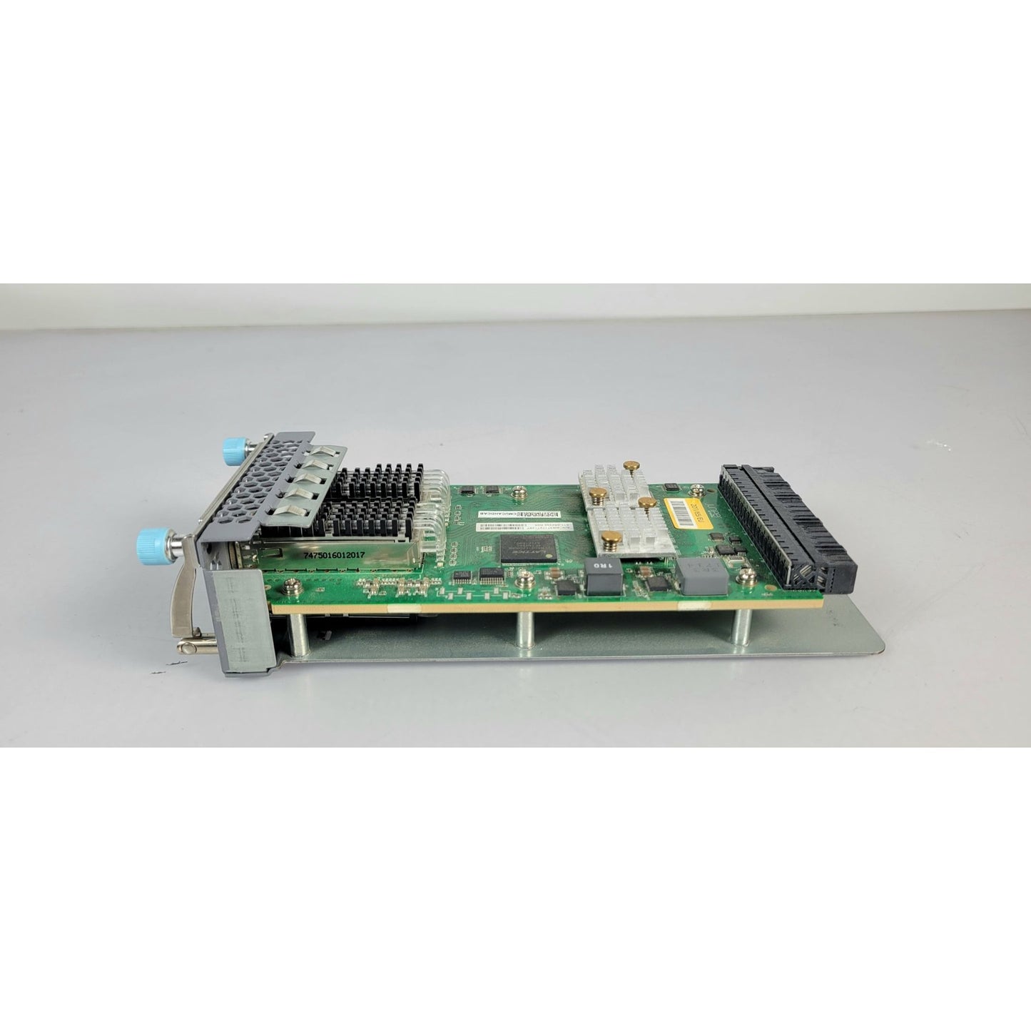 The QFX-EM-4Q, provides 4 additional 40Gb Ethernet QSFP+ (Used - Good)