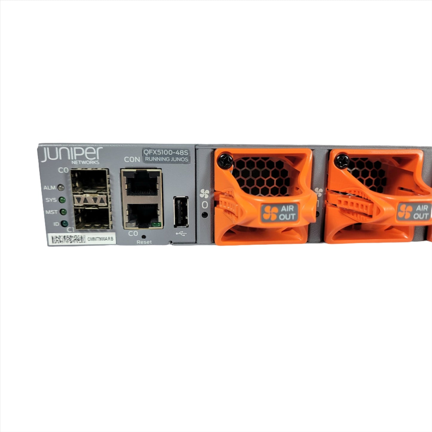 Juniper QFX5100-48S-3AFO, 48x SFP+/SFP ports, 6 QSFP+ switch (Used - Good)