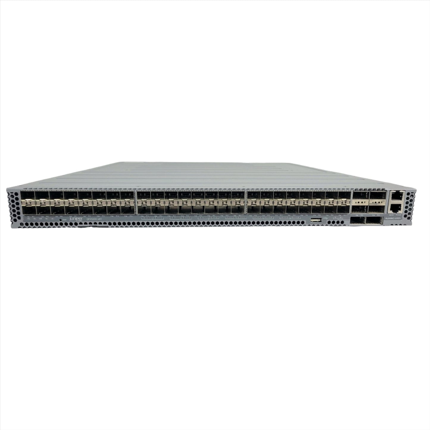 Juniper QFX5200-48Y-AFO, 48x SFP+/SFP28, 6x 40/100GbE QSFP+ (Used - Good)
