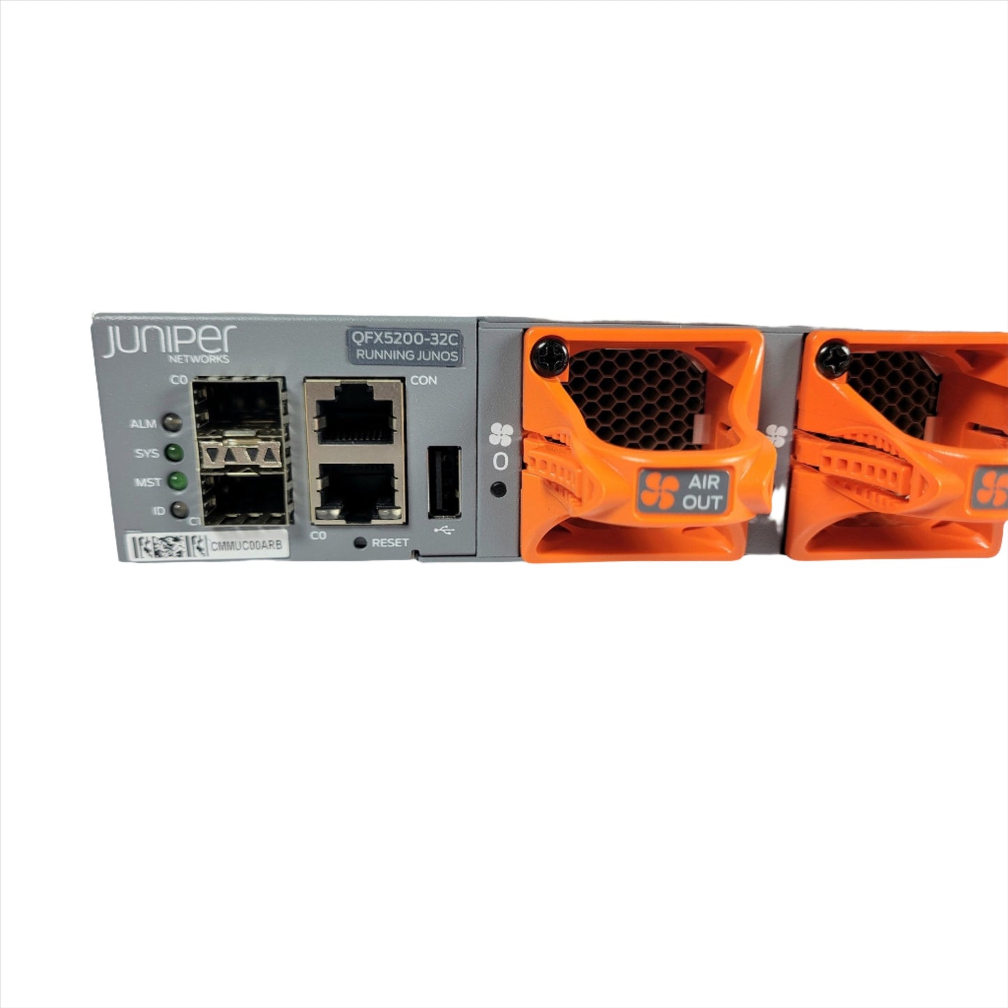 Juniper QFX5200-32C-AFO, 32x QSFP+/QSFP28 ports switch (Used - Good)