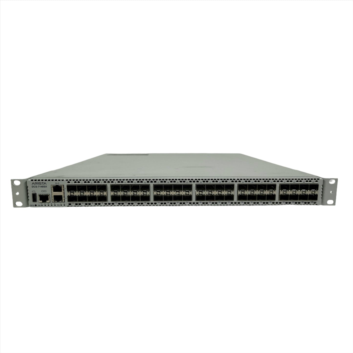 Arista DCS-7148SX-R 48-port 10GbE switch (SFP), rear-to-front fans (Used - Good)