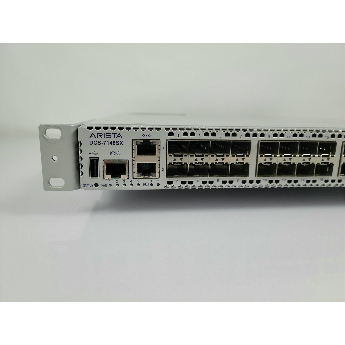 Arista DCS-7148SX-R 48-port 10GbE switch (SFP), rear-to-front fans (Used - Good)