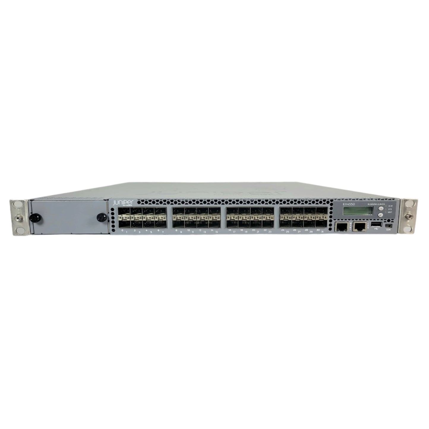 Juniper EX4550-32F-AFI, 32x 1/10G SFP+ switch (Used - Good)