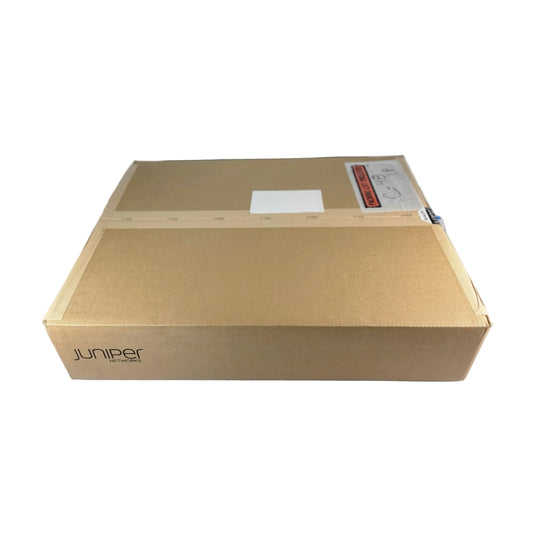 Juniper 24x 10GbaseX switch with 2x 100G uplink ports.