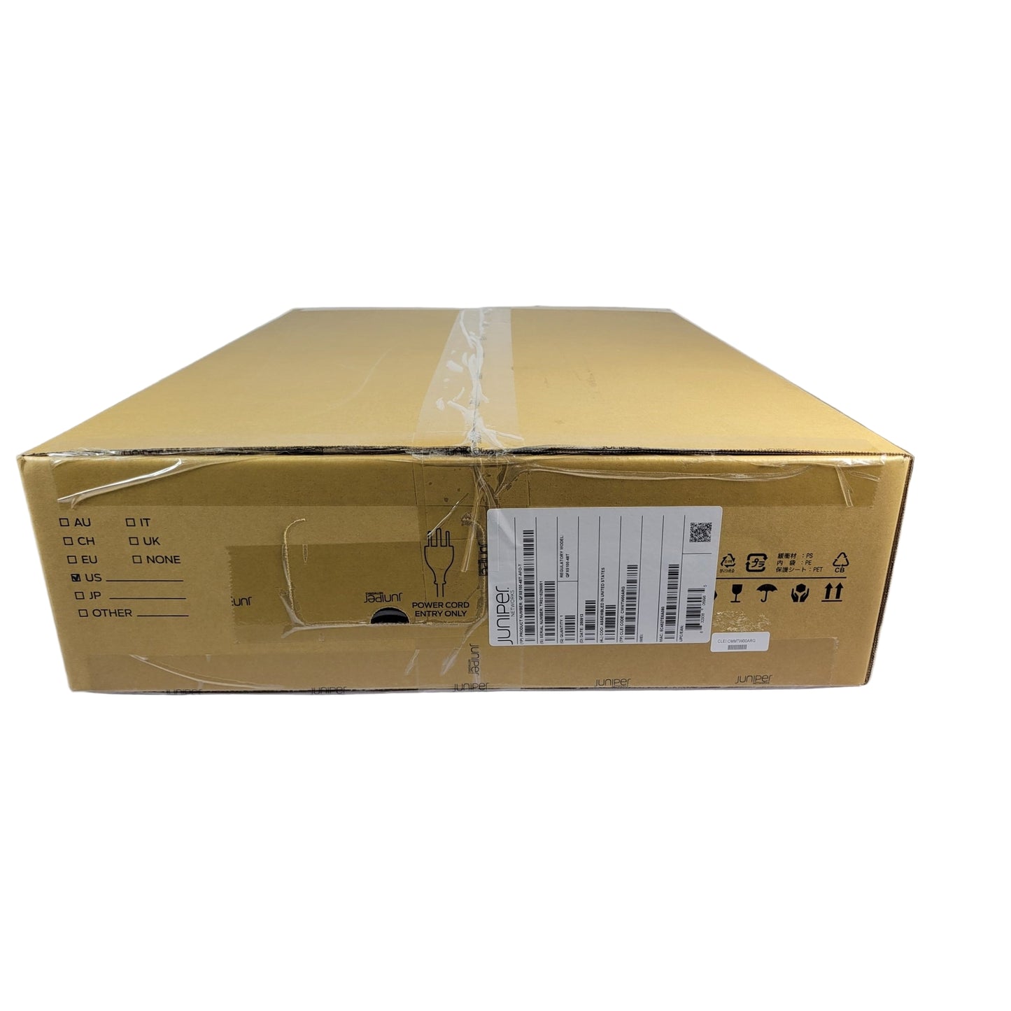 Juniper QFX5100-48T-AFO-T, 48x 100M/1G/10G Base-T, 6x QSFP+