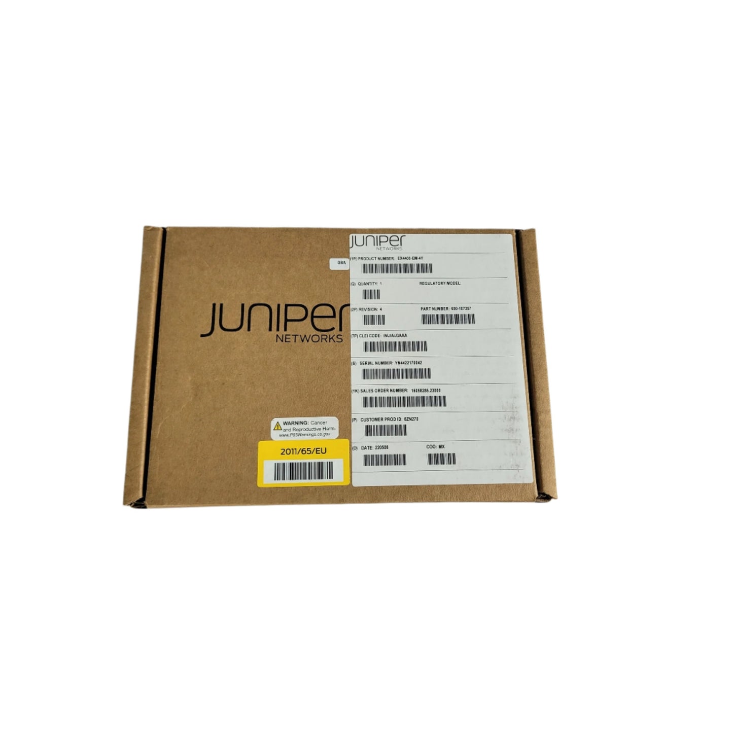 Juniper EX4400-EM-4Y, 4x 25GbE SFP28 Extension Module