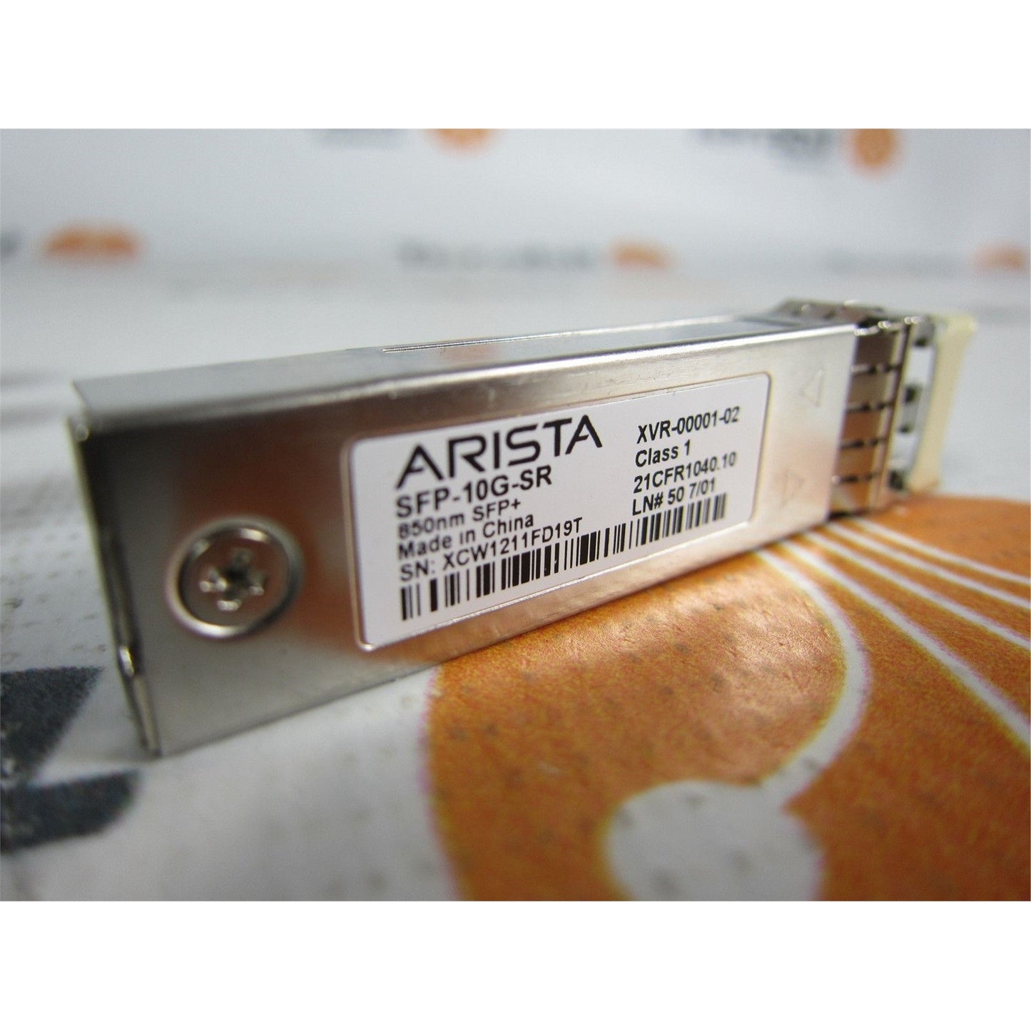 ARISTA SFP-10G-SR Transceiver (Used - Good)