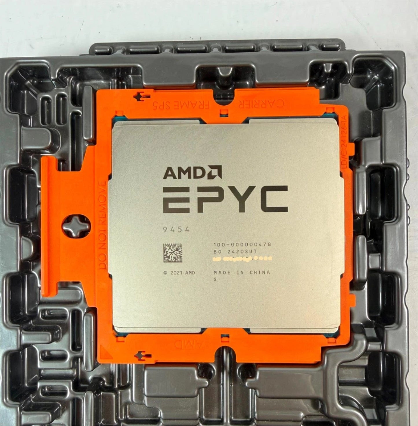 AMD EPYC 9454 2.75GHz 48-Core Dell Locked CPU 100-000000478