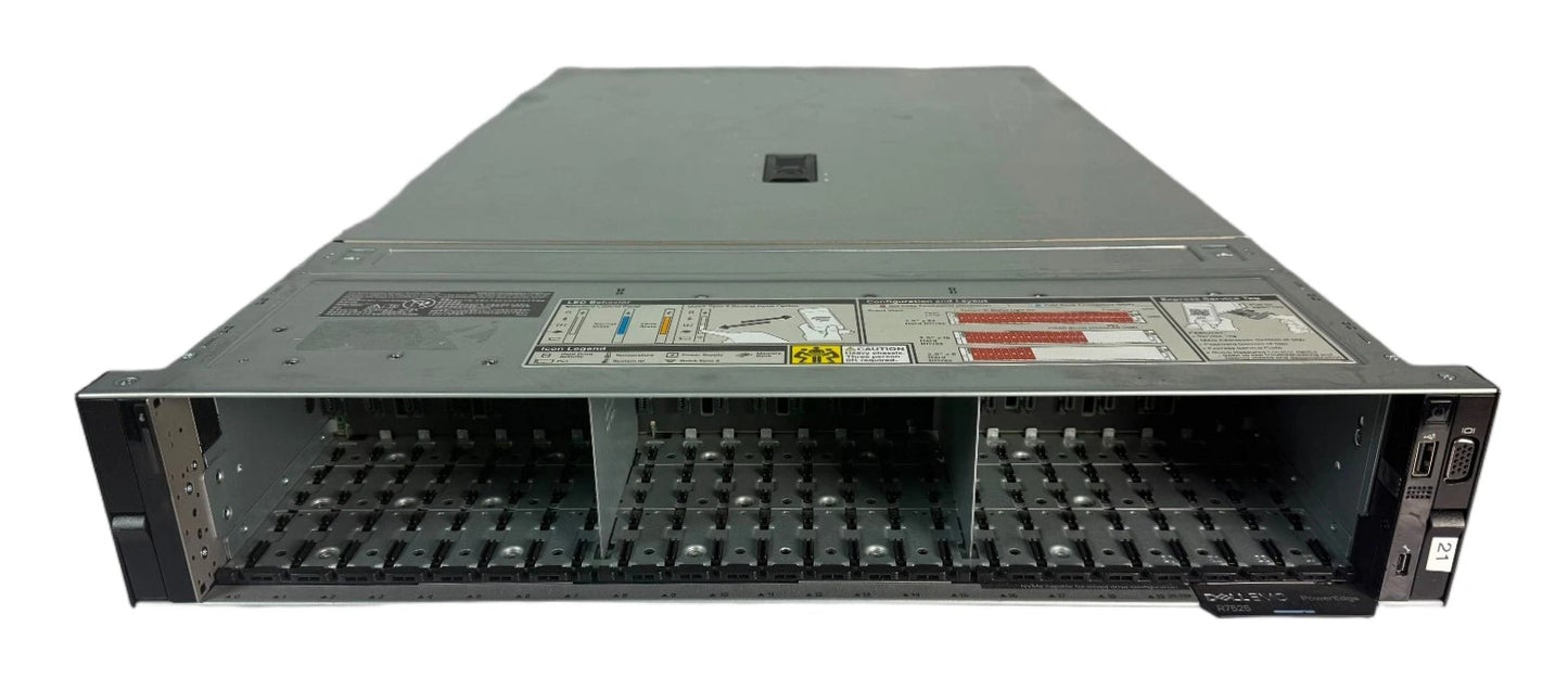 Dell PowerEdge R7525 Server 24SFF all NVMe 2x EPYC 7543 2.8GHz 32C, 256GB