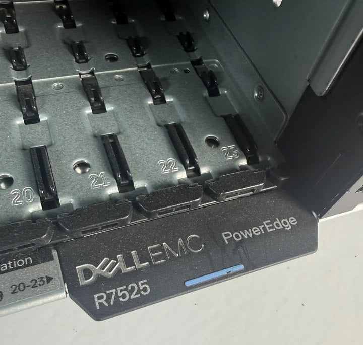 Dell PowerEdge R7525 Server 24SFF all NVMe 2x EPYC 7543 2.8GHz 32C, 256GB
