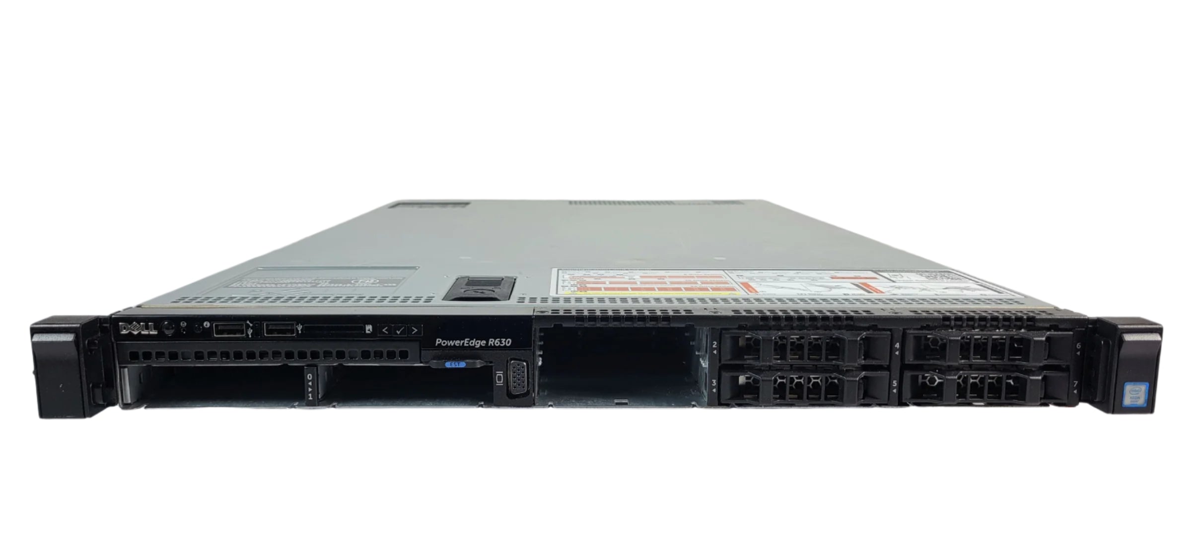 Dell Poweredge R630 Intel Xeon E5-2630 v3 @2.40GHz 128GB PERC H730 1U ...