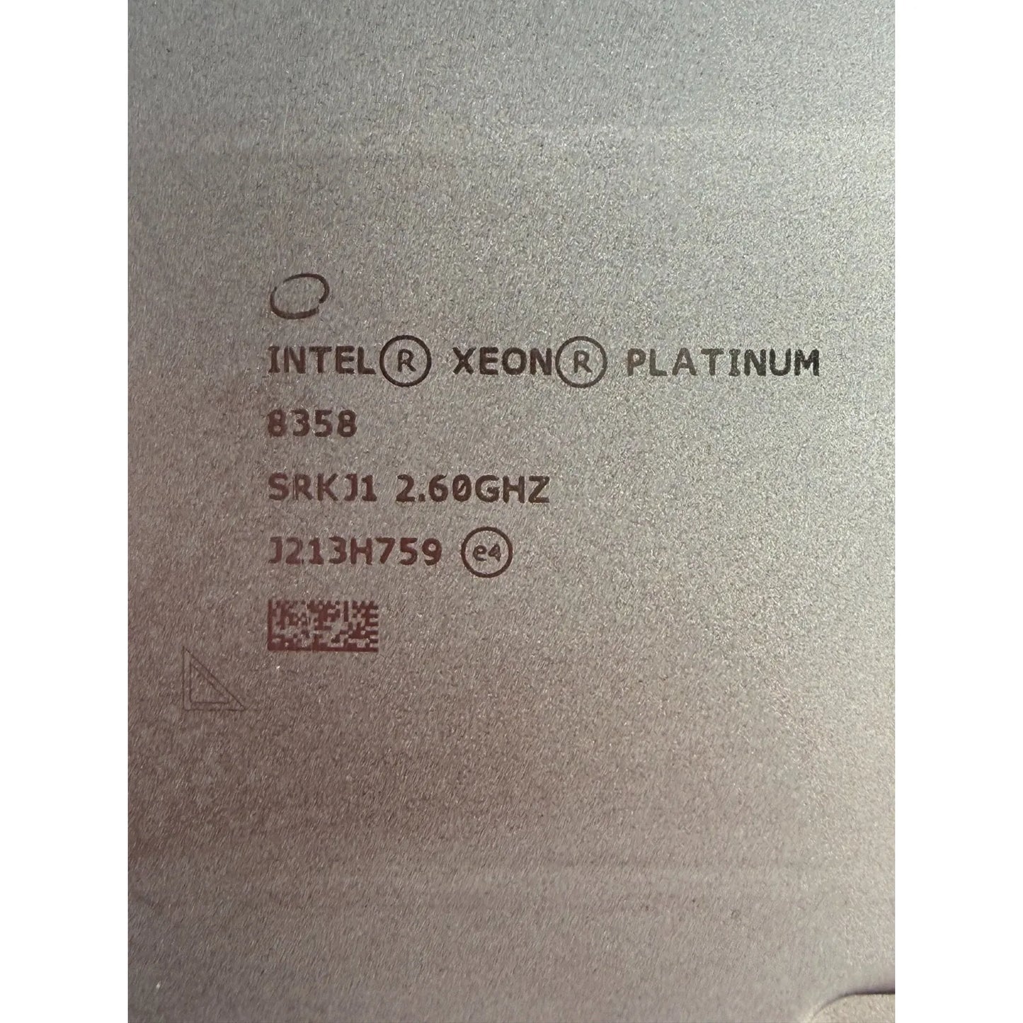 Intel Xeon Platinum 8358 SRKJ1 2.60GHz 32-Core 3rd Gen Scalable Server CPU 48MB