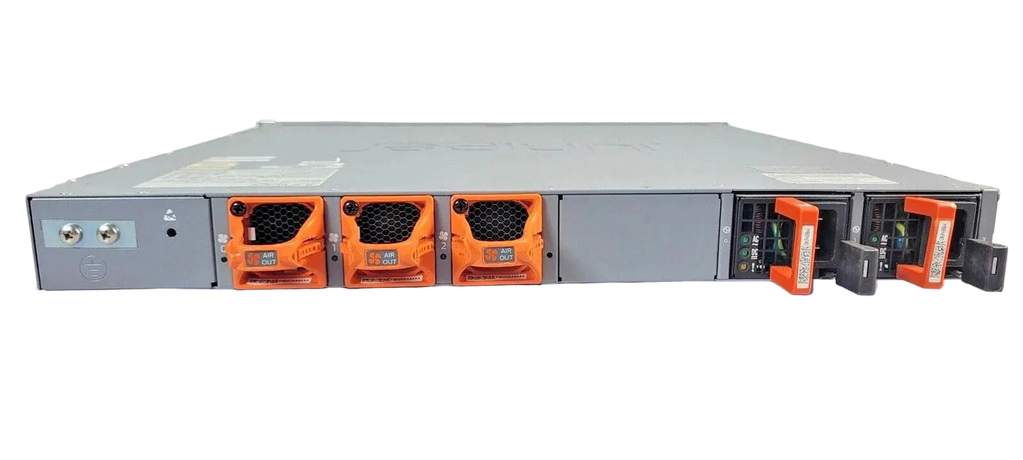 Juniper MX204 JNP204 8x 10G SFPP & 4x 100G Edge Router, Dual AC
