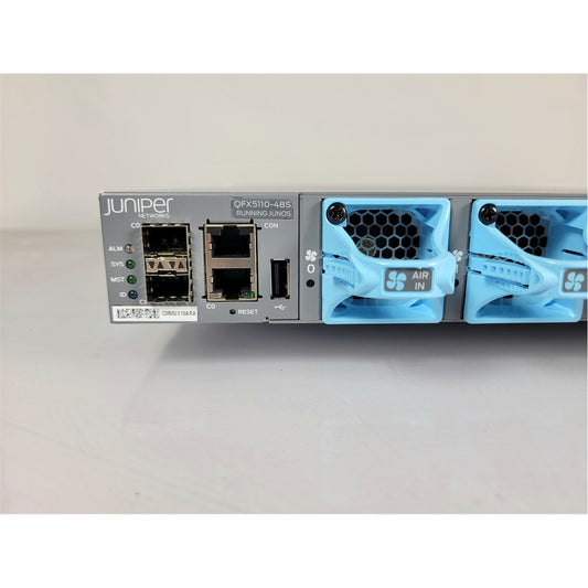 Juniper QFX5110-48S-AFI, 48x SFP+ & 4x QSFP28 switch (Used - Good)