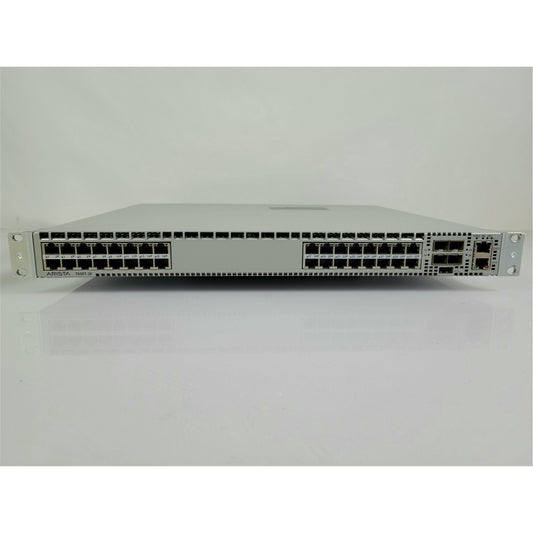 Arista DCS-7050T-36 32xRJ45(1/10GBASE-T) & 4xSFP+ chassis only. (Used - Good)
